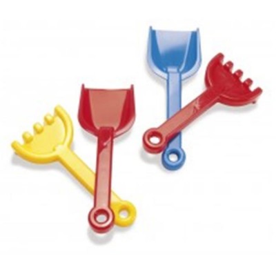 Shovel & Rake for Baby Toys - 24 Cm   
